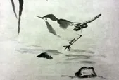 بازتاب سیمای اژد‌ها در آب