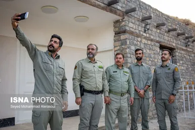 گزارش تصویری | محیط‌بانان پارک ملی تندوره