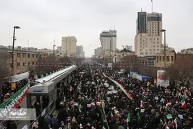 گزارش تصویری حضور باشکوه مردم مشهد در راهپیمایی ۲۲ بهمن - ۲