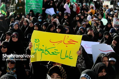 گزارش تصویری | اجتماع مردمی حامیان «طرح نور» در مشهد