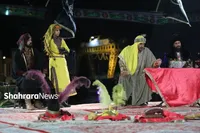 «حماسه اکبر» در عرصه میدان شهدای مشهد + فیلم