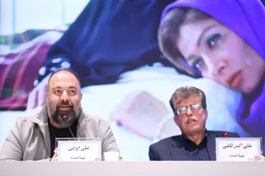 گزارش تصویری | فتوکال و نشست خبری فیلم «دست تنها» با حضور علی اوجی و نرگس محمدی