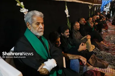 آیین سینی گردانی حضرت قاسم علیه السلام در شب هشتم محرم