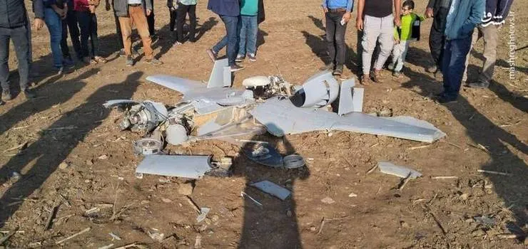 سقوط یک فروند پهپاد در پارس‌آباد مغان + جزئیات