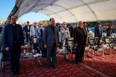 مراسم کلنگ زنی پروژه مشارکتی برج جنوب میدان شهدا