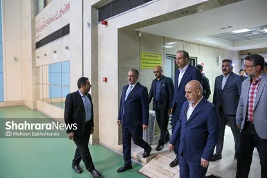 گزارش تصویری | بازدید وزیر ورزش عراق از استادیوم امام‌رضا(ع) مشهد
