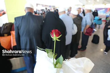 بازگشت اولین کاروان حجاج خراسانی
