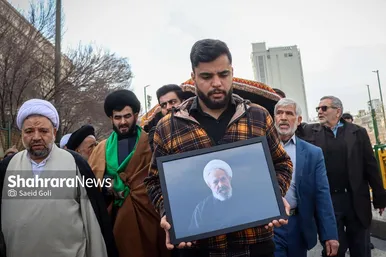 گزارش تصویری | آیین تشییع پیکر آیت‌الله «محمدهادی عبدخدایی»