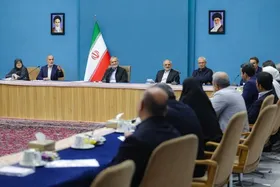 دیدار رئیس جمهور با اعضای شورای مرکزی خانه احزاب | به تعهداتم با مردم پایبند می&zwnj;مانم
