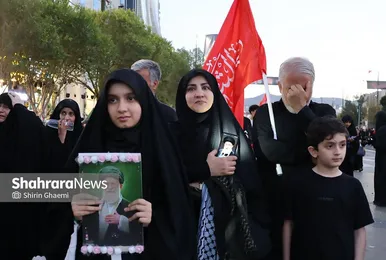 گزارش تصویری | خدمات دستگاه‌های اجرایی در مراسم تشیبع رهبر شهید