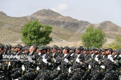 مراسم رژه نیرو‌های مسلح خراسان رضوی در مشهد (۲۹ فروردین ۱۴۰۳)