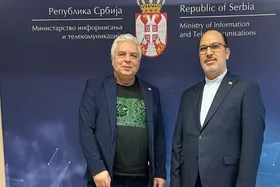 سفیر ایران در بلگراد با وزیر فن&zwnj;آوری اطلاعات صربستان دیدار کرد
