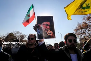 مراسم تشییع و تدفین شهید گمنام در دانشگاه فردوسی مشهد