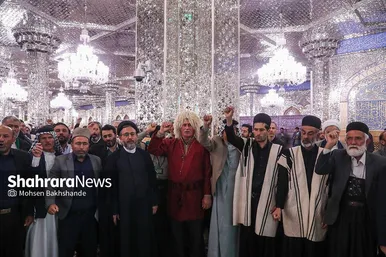 گزارش تصویری | تشرف عشایر زیارت‌اولی سراسر کشور به حرم مطهر امام‌رضا(ع)