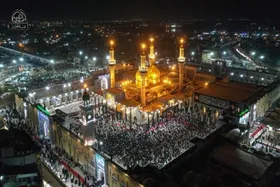 تجمع میلیونی عاشقان اهل&zwnj;بیت(ع) در حرمین کاظمین + فیلم