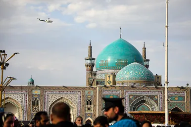 استقبال و تشییع پیکر رئیس‌جمهور و شهدای خدمت در مشهد - 4