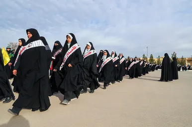 رزمایش اقتدار بسیجیان به مناسبت هفته بسیج