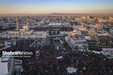 گزارش تصویری | تشییع تاریخی پیکر مطهر رهبر شهید انقلاب در مشهد مقدس | (پنجشنبه ۱۸ تیر ماه ۱۴۰۵)