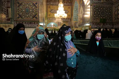 حال و هوای حرم مطهر امام رضا (ع) در دهه کرامت