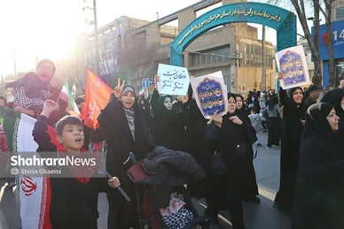 گزارش تصویری | مراسم تشییع پیکر شهدای مدافع امنیت در مشهد (۲۲ دی ۱۴۰۴) - ۴