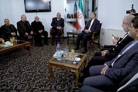 امیرعبداللهیان با تعدادی از مسئولان گروه&zwnj;های فلسطینی دیدار کرد