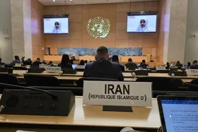 صدای کودکان میناب در شورای حقوق بشر سازمان ملل | من فاطمه زهرا شیخ&zwnj;آبادی، دانش&zwnj;آموز مدرسه شجره طیبه میناب هستم