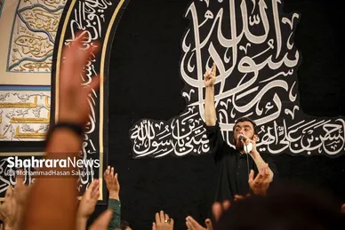 گزارش تصویری | مراسم عزاداری شام شهادت امام حسن مجتبی (ع) و رحلت پیامبر اکرم (ص) در حرم مطهر رضوی