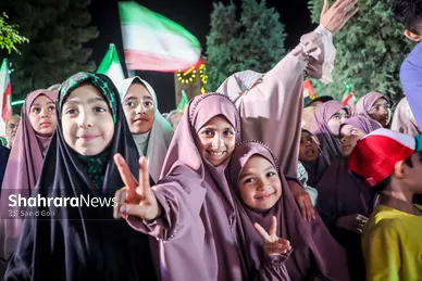 گزارش تصویری | آیین رونمایی از یادمان شهدای گمنام بوستان ملت