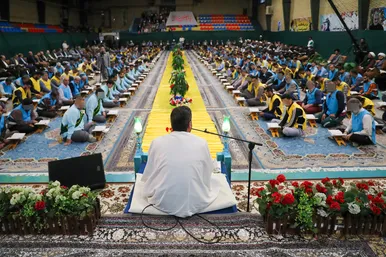 محفل انس با قرآن در زندان مرکزی مشهد