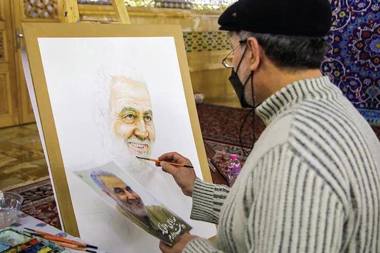 کارگاه نقاشی «نقش سربند» در حرم مطهر رضوی (ع) برگزار می‌شود