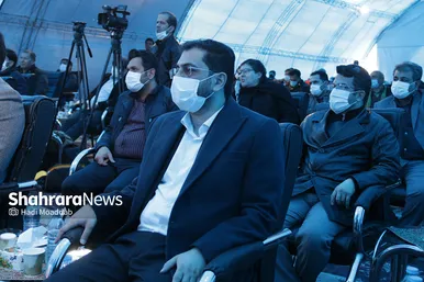 آیین افتتاح پل طبرسی به رسالت در مشهد