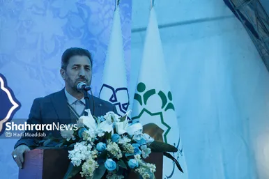 آیین افتتاح پل طبرسی به رسالت در مشهد