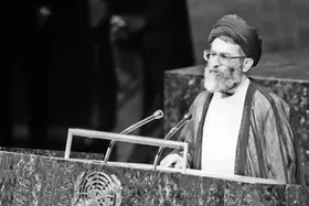 بخشی از سخنرانی حضرت آیت&zwnj;الله خامنه&zwnj;ای در چهل و دومین مجمع عمومی سازمان ملل در دوران ریاست جمهوری + فیلم