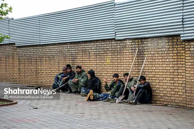 عکس‌هایی از سیلاب در خیابان‌های مشهد (۲۹ اردیبهشت ۱۴۰۳)
