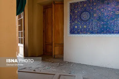گزارش تصویری | خسارات ناشی از تجاوز آمریکایی - صهیونی به کاخ سعدآباد