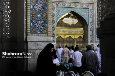گزارش تصویری | مراسم پر فیض دعای عرفه در حرم مطهر رضوی | سه شنبه ۵ خرداد ۱۴۰۵