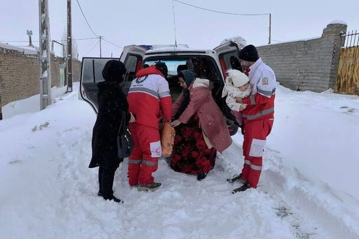 هشدار شرایط جوی نامساعد در ارتفاعات | آماده‌باش هلال احمر برای امدادرسانی در کولاک و سرمازدگی (۲۳ بهمن ۱۴۰۴)