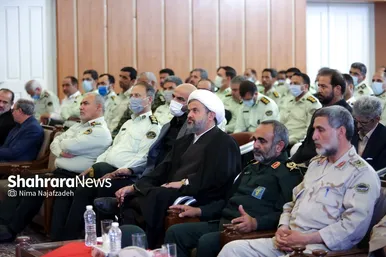 مراسم تودیع ومعارفه فرمانده انتظامی مشهد مقدس