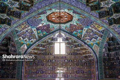 شکوه معماری ایرانی، اسلامی در رواق‌های الله وردی خان و دارالضیافه، حرم مطهر رضوی