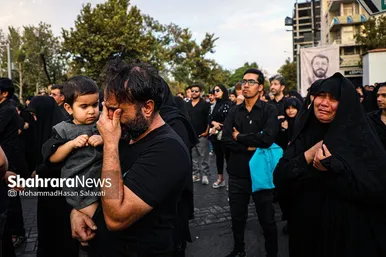 خیمه سوزان عصر عاشورا در مشهد