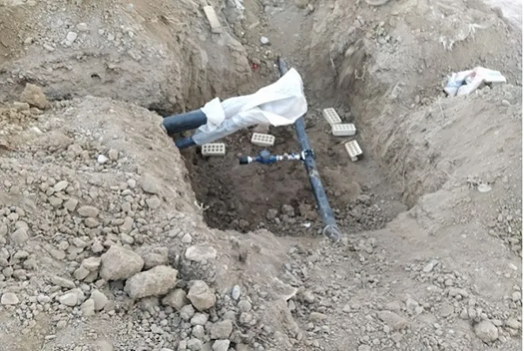 شهروند خبرنگار| کم آبی در  روستای سنگ سیاه از توابع مشهد