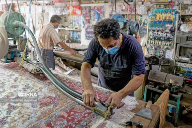 رفوگری و پرداخت قالی هنری فراموش شده