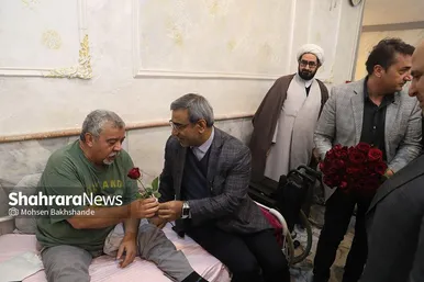 گزارش تصویری | بازدید استاندار خراسان رضوی از مرکز توانبخشی جانبازان نخاعی امام خمینی (ره)