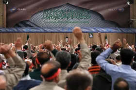 عکس&zwnj;هایی از دیدار هزاران نفر از بسیجیان سراسر کشور با رهبر معظم انقلاب (۵ آذر ۱۴۰۳)