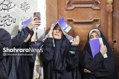 گزارش تصویری | مراسم احیای اولین شب قدر در حرم مطهر امام رضا (ع)