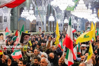 برگزاری آیین گرامیداشت سالروز نهم دی در حرم مطهر امام‌رضا(ع)