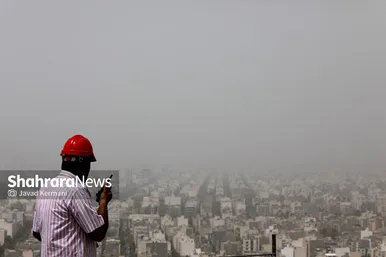تصاویری از آلوده‌ترین صبح مشهد در قرن جدید (۱۵ مرداد ۱۴۰۲)