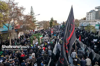 تشییع با شکوه ۳ شهید مدافع امنیت در مشهد