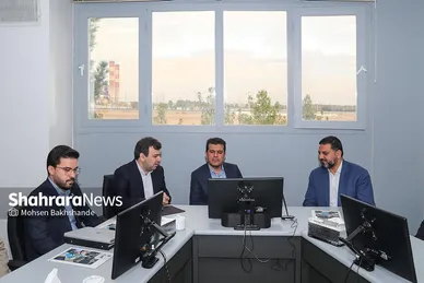 بازدید معاون علمی و فناوری رئیس‌جمهور از پارک علم و فناوری استان
