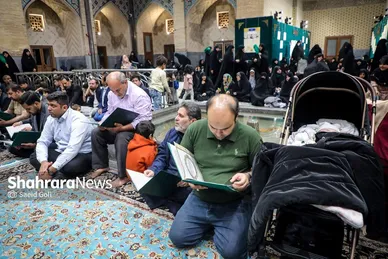 گزارش تصویری | مراسم چهلمین روز شهادت وزیر اطلاعات دولت چهاردهم در حرم مطهر رضوی برگزار شد (۱۰ اردیبهشت ۱۴۰۵)